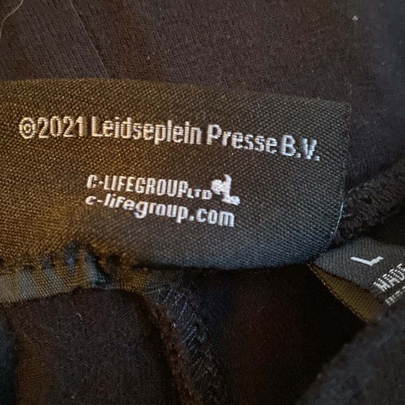 AC/DC Womens Large Black Biker Shorts Logo Stretch 2021 never used - Picture 9 of 10